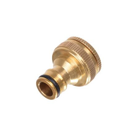 w   przyłącze do kranu   3/4"/ 1/2" mosiężne